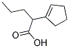 ALPHA-PROPYL-1-CYCLOPENTENE-1-ACETIC ACID Struktur