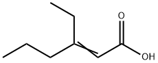 3-ETHYL-3-PROPYLACRYLIC ACID Struktur