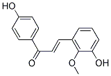 4',3-DIHYDROXY-2-METHOXYCHALCONE Struktur