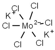 POTASSIUM HEXACHLOROMOLYBDATE Struktur