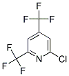 2-CHLORO-4,6-BIS(TRIFLUOROMETHYL)PYRIDINE Struktur