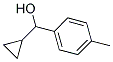 A-CYCLOPROPYL-P-METHYLBENZYL ALCOHOL Struktur