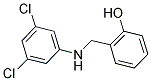 2-[(3,5-DICHLOROANILINO)METHYL]BENZENOL Struktur