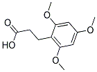 3-(2,4,6-TRIMETHOXYPHENYL)PROPANOIC ACID Struktur