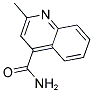 2-METHYL-QUINOLINE-4-CARBOXYLIC ACID AMIDE Struktur