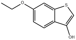 6-ETHOXY-BENZO[B]THIOPHEN-3-OL Struktur