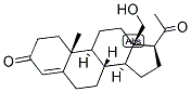 18-HYDROXY-4-PREGNENE-3,20-DIONE Struktur