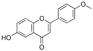 6-HYDROXY-4'-METHOXYFLAVONE Struktur