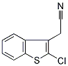 2-CHLOROBENZO(B)THIOPHENE-3-ACETONITRILE Struktur