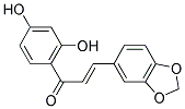 2',4'-DIHYDROXY-3,4-METHYLENEDIOXYCHALCONE Struktur