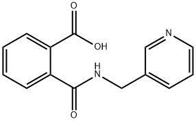 N-PYRIDIN-3-YLMETHYL-PHTHALAMIC ACID Struktur