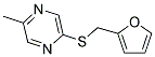 2-METHYL-5-FURFURYLTHIOPYRAZINE Struktur