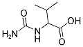 3-METHYL-2-UREIDO-BUTYRIC ACID Struktur