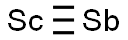 SCANDIUM ANTIMONIDE Struktur