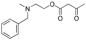 N-BENZYL-N-METHYL-2-AMINOETHYLACETOACETATE Struktur