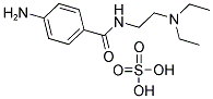 4-AMINO-N-(2-(DIETHYLAMINO)ETHYL)BENZAMIDE SULFATE Struktur