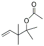 2,3,3-TRIMETHYL-4-PENTEN-2-OL ACETATE Struktur