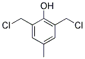 2,6-bis(chloromethyl)-4-methylphenol Struktur