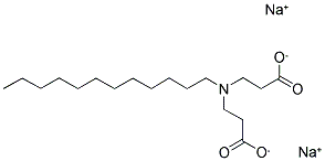 DISODIUM-N-LAURYL-B-IMINO DIPROPIONATE Struktur