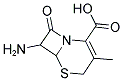 7-AMINO-3-METHYL-8-OXO-5-THIA-1-AZA-BICYCLO[4.2.0]OCT-2-ENE-2-CARBOXYLIC ACID Struktur