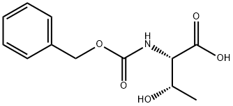 2-BENZYLOXYCARBONYLAMINO-3-HYDROXY-BUTYRIC ACID Struktur