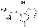 S[3-INDOLYL]ISOTHIURONIUM IODIDE Struktur