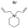 DIALLYLPIPERIDIUM BROMIDE Struktur