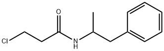 (-)-3-CHLORO-N-(ALPHA-METHYLPHENETHYL)-PROPIONAMIDE Struktur