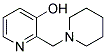 3-HYDROXY-2-(PIPERIDINOMETHYL)-PYRIDINE Struktur