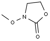 3-METHOXY-2-OXAZOLIDONE Struktur