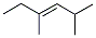2,4-DIMETHYL-3-HEXENE Struktur