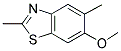 2,5 DIMETHYL 6 METHOXY BENZOTHIAZOLE Struktur