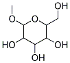 2-(HYDROXYMETHYL)-6-METHOXYTETRAHYDRO-2H-PYRAN-3,4,5-TRIOL Struktur