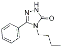 4-BUTYL-5-PHENYL-2,4-DIHYDRO-3H-1,2,4-TRIAZOL-3-ONE Struktur