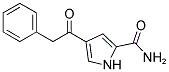 4-(2-PHENYLACETYL)-1H-PYRROLE-2-CARBOXAMIDE Struktur