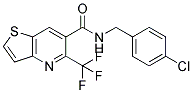 N-(4-CHLOROBENZYL)-5-(TRIFLUOROMETHYL)THIENO[3,2-B]PYRIDINE-6-CARBOXAMIDE