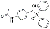 N1-(4-[(DIPHENYLPHOSPHORYL)(HYDROXY)METHYL]PHENYL)ACETAMIDE Struktur