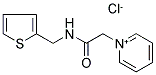 N1-(2-THIENYLMETHYL)-2-PYRIDINIUM-1-YLACETAMIDE CHLORIDE Struktur