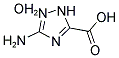 3-AMINO-1,2,4-TRIAZOLE-5-CARBOXYLIC ACID HYDRATE Struktur