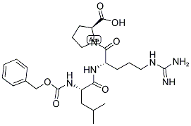 Z-LEU-ARG-PRO-OH Struktur