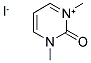 1,3-DIMETHYL-2-OXO-1,2-DIHYDROPYRIMIDIN-3-IUM Struktur