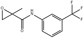 2-METHYL-N-[3-(TRIFLUOROMETHYL)PHENYL]-2-OXIRANECARBOXAMIDE Struktur