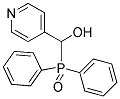 (DIPHENYLPHOSPHORYL)(4-PYRIDYL)METHANOL Struktur