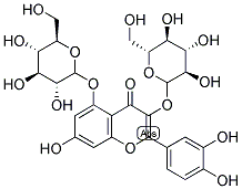 QUERCETIN-3,5-DIGLUCOSIDE Struktur