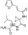 FA-GLY(D2)-LEU-NH2 Struktur