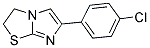 6-(4-CHLOROPHENYL)-2,3-DIHYDROIMIDAZO[2,1-B][1,3]THIAZOLE Struktur