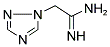 2-(1H-1,2,4-TRIAZOL-1-YL)ETHANIMIDAMIDE Struktur