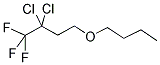 1-(1-BUTOXY)-3,3-DICHLORO-4,4,4-TRIFLUOROBUTANE Struktur