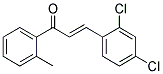 3-(2,4-DICHLOROPHENYL)-1-(2-METHYLPHENYL)PROP-2-EN-1-ONE Struktur