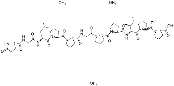 BRADYKININ-POTENTIATOR C 3H2O Struktur